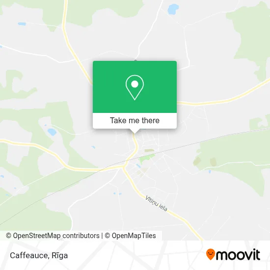 Caffeauce map