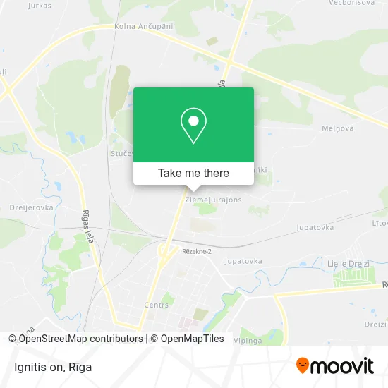 Ignitis on map