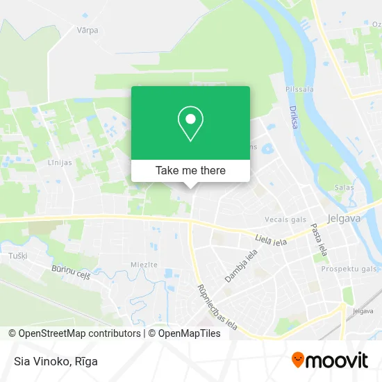 Sia Vinoko map