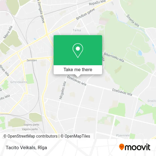 Tacito Veikals map