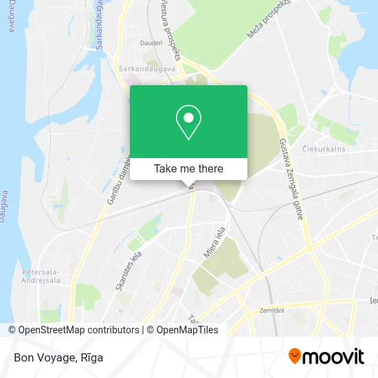 Bon Voyage map