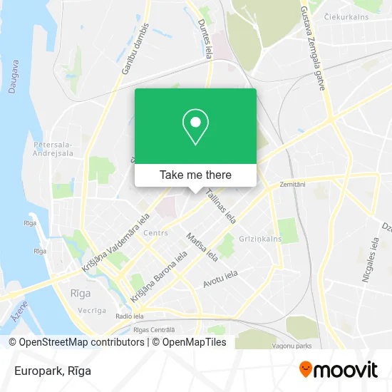 Europark map