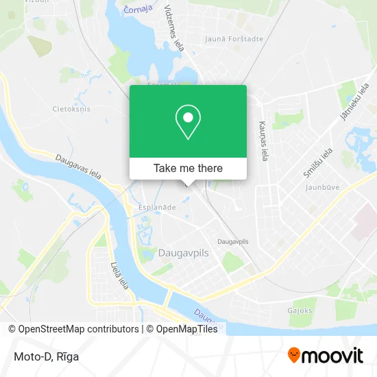 Moto-D map