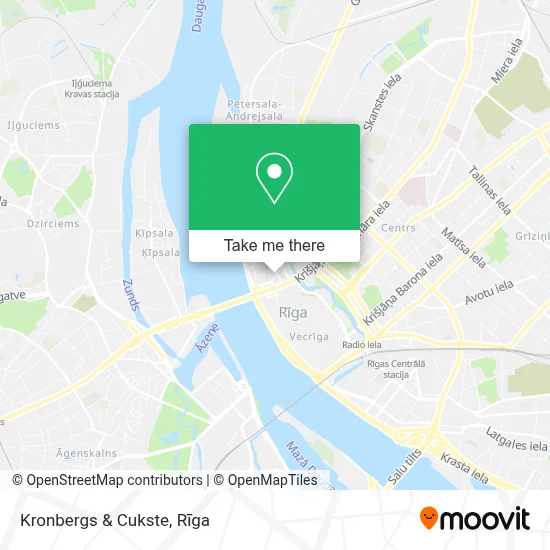 Kronbergs & Cukste map