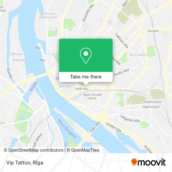 Vip Tattoo map