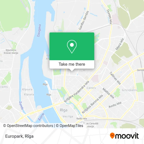 Europark map