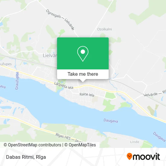 Dabas Ritmi map