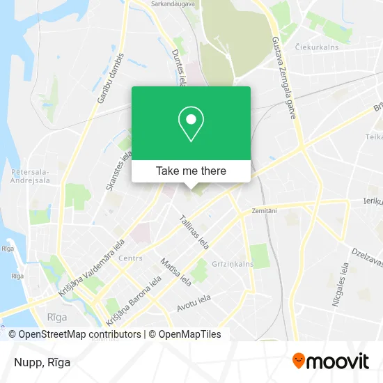 Nupp map