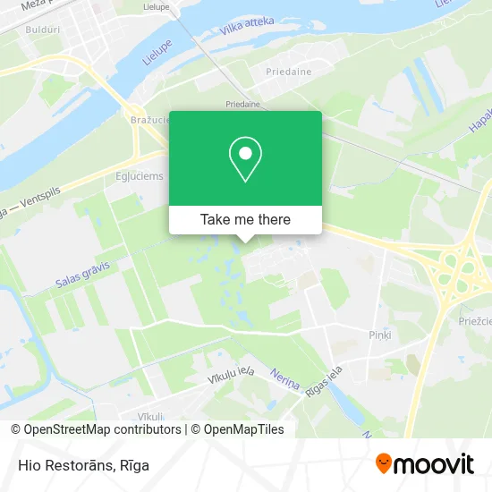 Hio Restorāns map