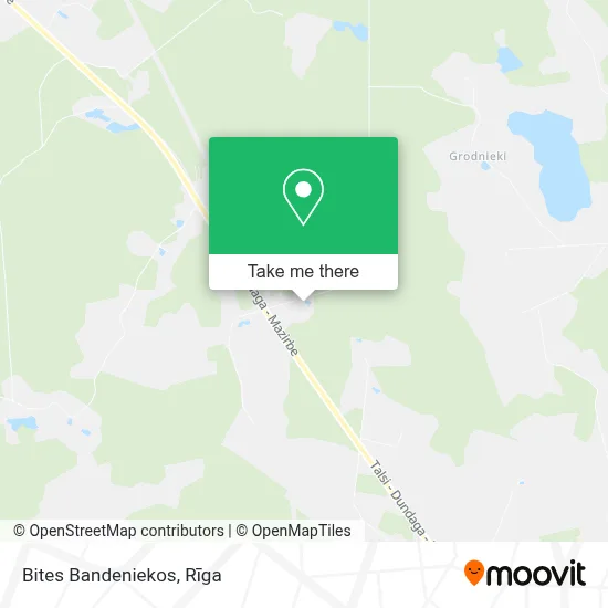 Bites Bandeniekos map