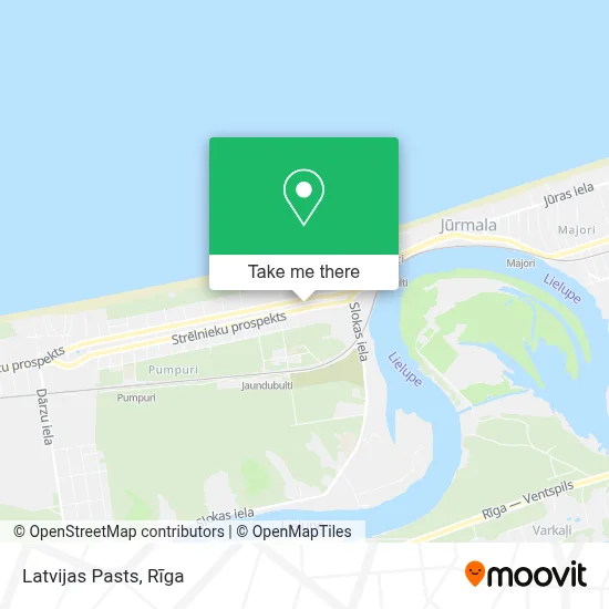 Latvijas Pasts map