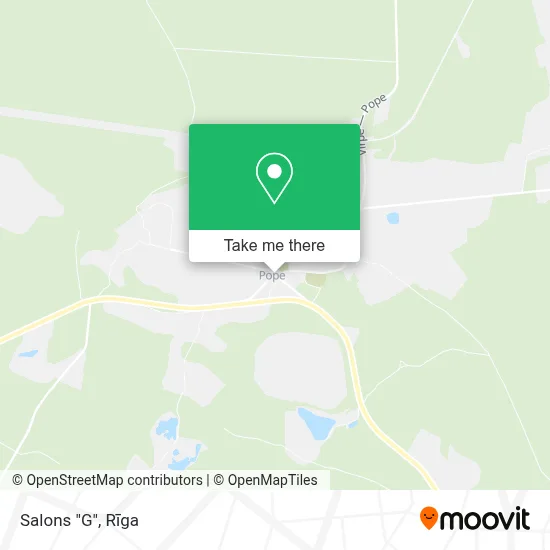 Salons "G" map