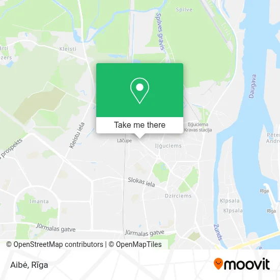 Aibė map