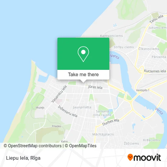 Liepu Iela map