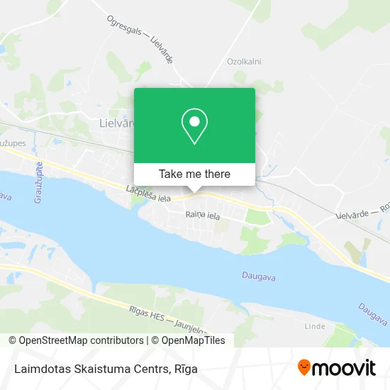 Laimdotas Skaistuma Centrs map