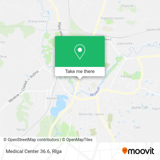 Medical Center 36.6 map