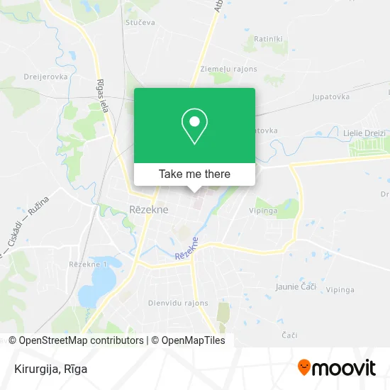 Kirurgija map