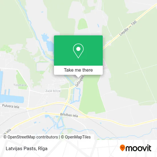 Latvijas Pasts map
