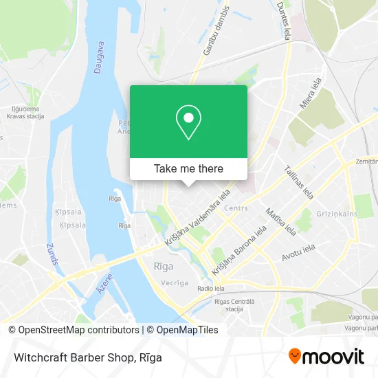 Witchcraft Barber Shop map