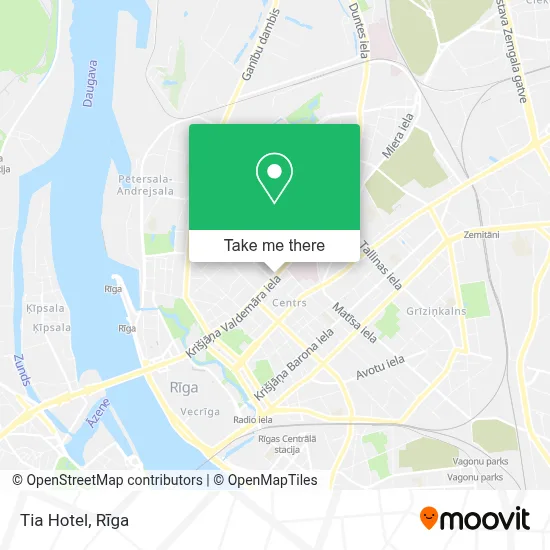 Tia Hotel map