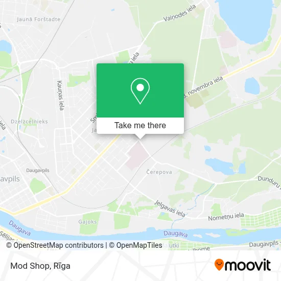 Mod Shop map