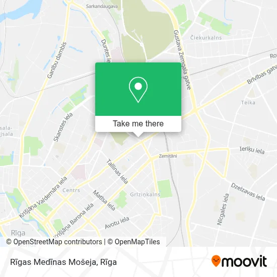 Rīgas Medīnas Mošeja map