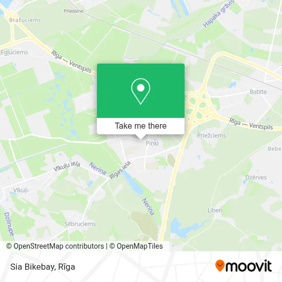 Sia Bikebay map