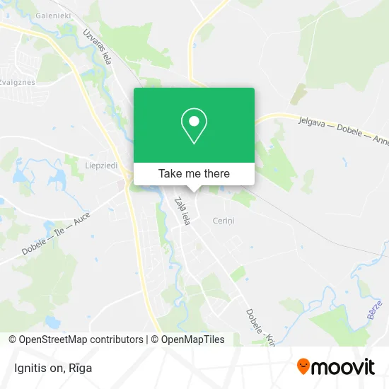 Ignitis on map