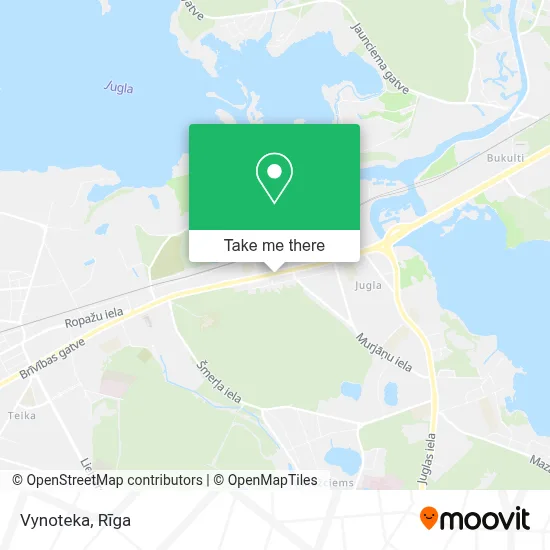 Vynoteka map
