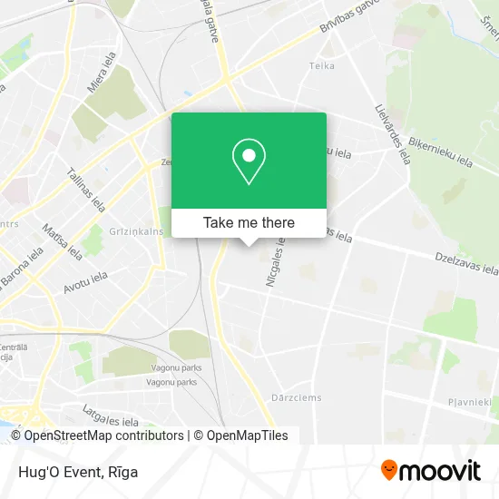 Hug'O Event map