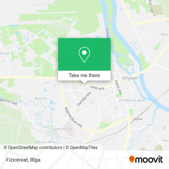 Fiziotreat map
