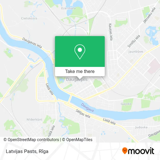 Latvijas Pasts map