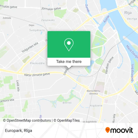 Europark map
