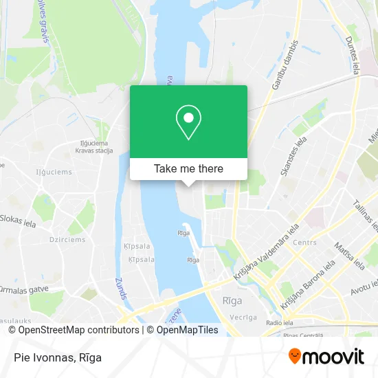Pie Ivonnas map