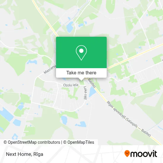 Next Home map