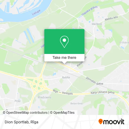 Dion Sportlab map