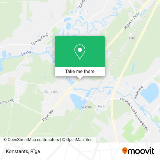 Konstants map
