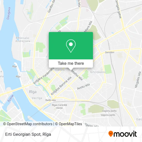 Erti Georgian Spot map