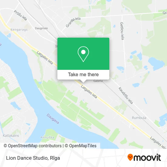 Lion Dance Studio map
