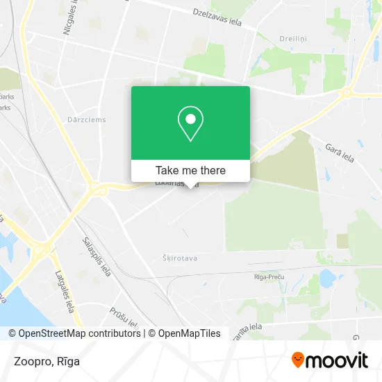 Zoopro map