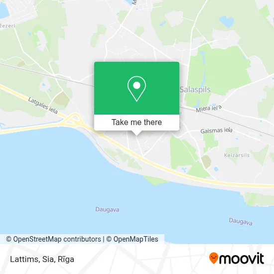 Lattims, Sia map