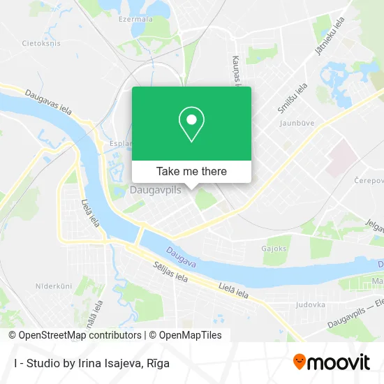 I - Studio by Irina Isajeva map