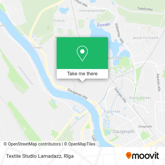 Textile Studio Lamadazz map