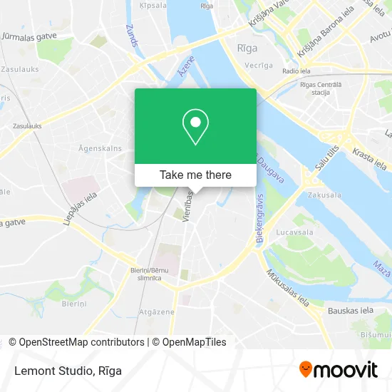 Lemont Studio map