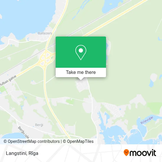 Langstini map