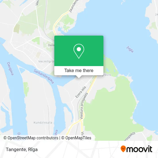 Tangente map