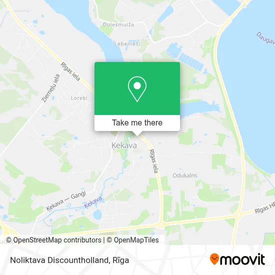 Noliktava Discountholland map