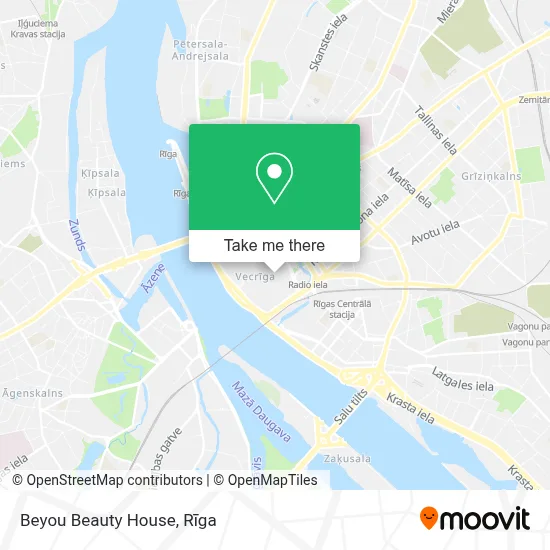 Beyou Beauty House map