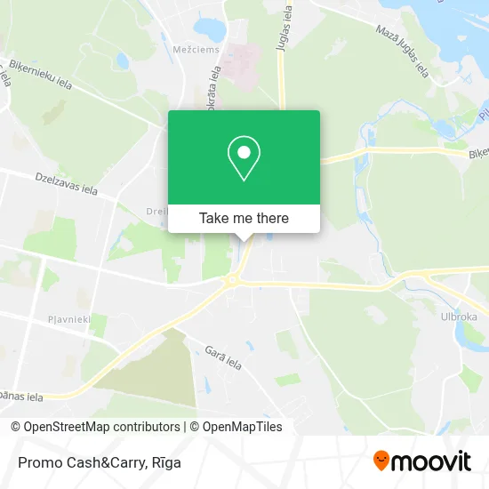 Promo Cash&Carry map