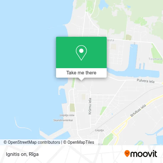 Ignitis on map